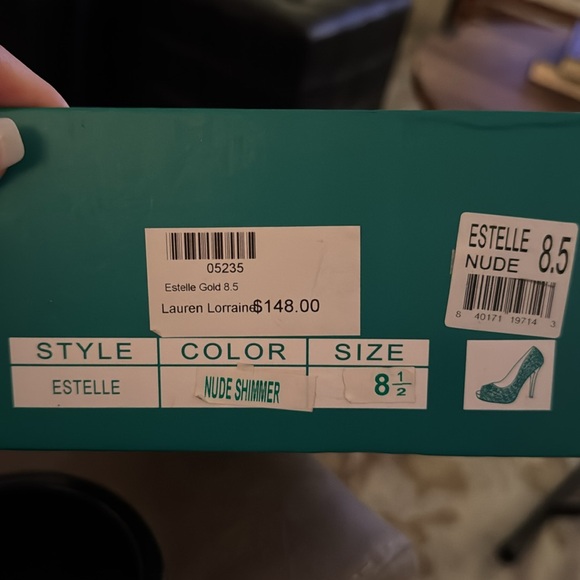 Escarpins OR parfaits pour les Fêtes 8.5 - Picture 8 of 10